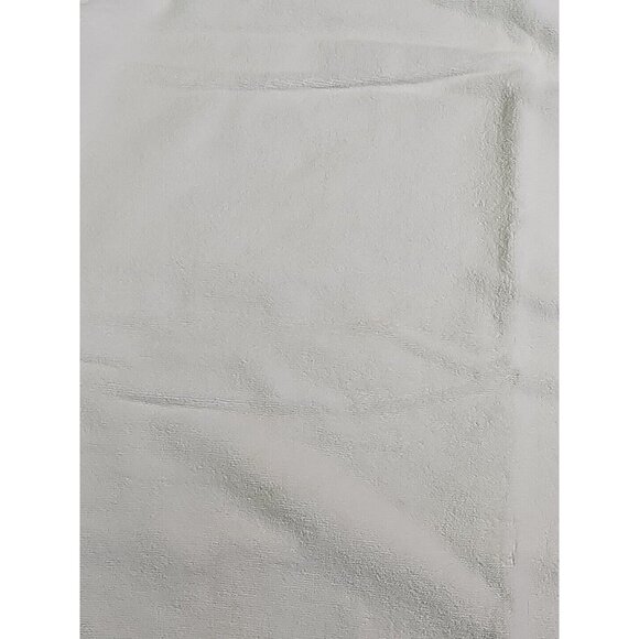 Vintage Trousseau (USA) Towels Lot Of 2 White Crocheted Edge Embroidered 48x25 - Picture 10 of 10